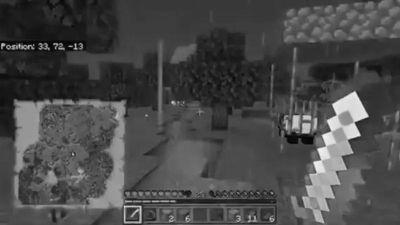 Minecraft Video Steve Running Into A House Full Of Creepers